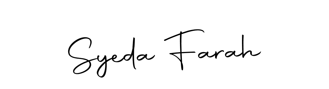 if you are searching for the best signature style for your name Syeda Farah. so please give up your signature search. here we have designed multiple signature styles  using Autography-DOLnW. Syeda Farah signature style 10 images and pictures png