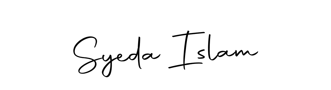 Also You can easily find your signature by using the search form. We will create Syeda Islam name handwritten signature images for you free of cost using Autography-DOLnW sign style. Syeda Islam signature style 10 images and pictures png