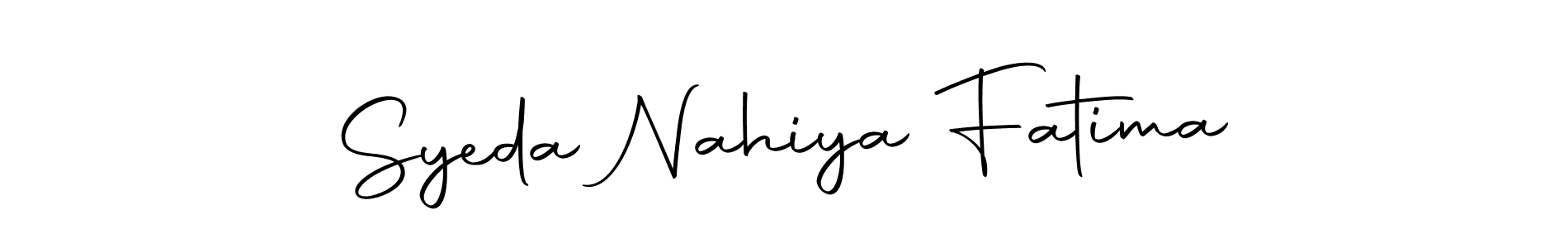 Autography-DOLnW is a professional signature style that is perfect for those who want to add a touch of class to their signature. It is also a great choice for those who want to make their signature more unique. Get Syeda Nahiya Fatima name to fancy signature for free. Syeda Nahiya Fatima signature style 10 images and pictures png