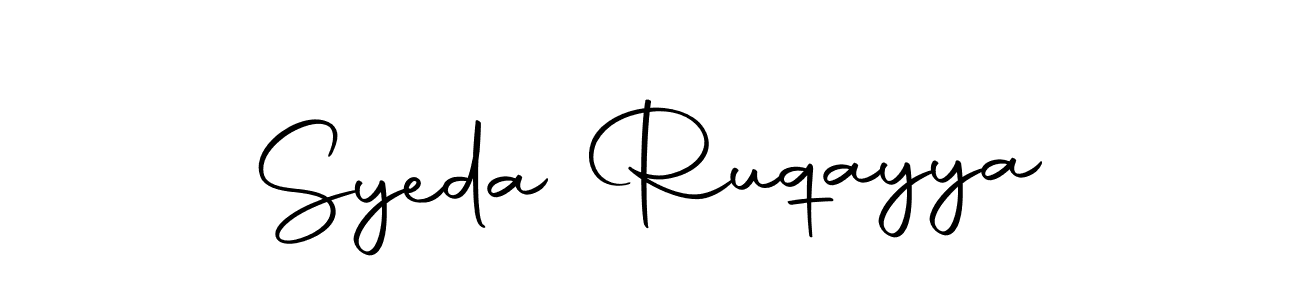 Also You can easily find your signature by using the search form. We will create Syeda Ruqayya name handwritten signature images for you free of cost using Autography-DOLnW sign style. Syeda Ruqayya signature style 10 images and pictures png