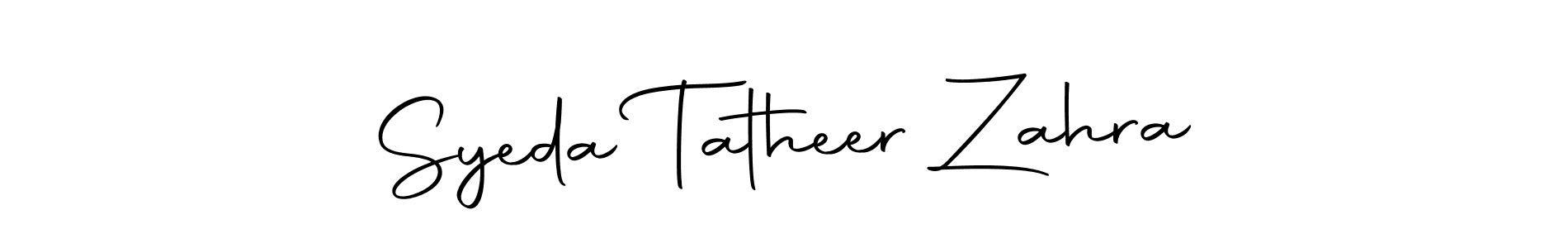 Also You can easily find your signature by using the search form. We will create Syeda Tatheer Zahra name handwritten signature images for you free of cost using Autography-DOLnW sign style. Syeda Tatheer Zahra signature style 10 images and pictures png