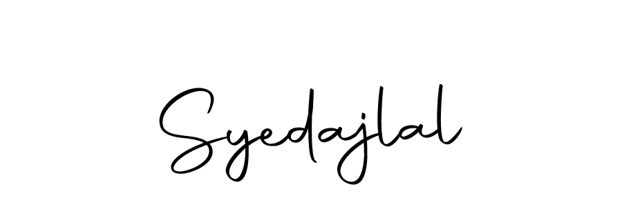 Make a beautiful signature design for name Syedajlal. Use this online signature maker to create a handwritten signature for free. Syedajlal signature style 10 images and pictures png