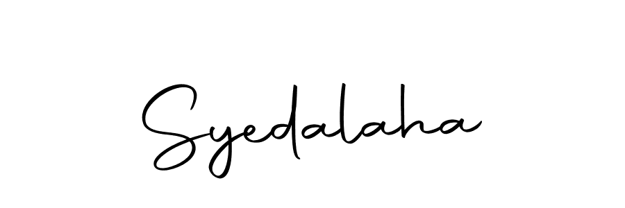 Also we have Syedalaha name is the best signature style. Create professional handwritten signature collection using Autography-DOLnW autograph style. Syedalaha signature style 10 images and pictures png