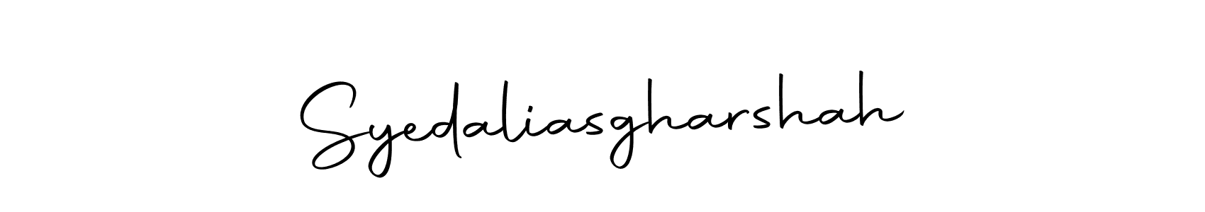 Autography-DOLnW is a professional signature style that is perfect for those who want to add a touch of class to their signature. It is also a great choice for those who want to make their signature more unique. Get Syedaliasgharshah name to fancy signature for free. Syedaliasgharshah signature style 10 images and pictures png