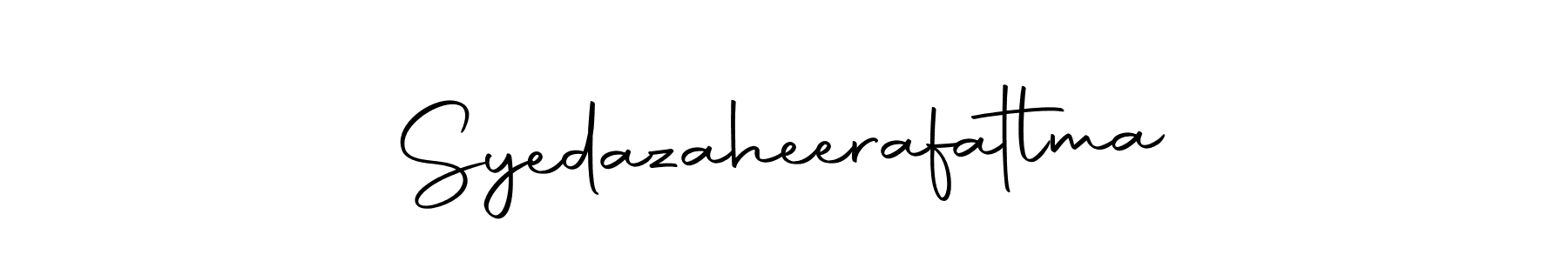 You can use this online signature creator to create a handwritten signature for the name Syedazaheerafatlma. This is the best online autograph maker. Syedazaheerafatlma signature style 10 images and pictures png