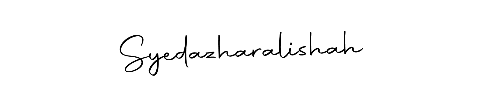 How to Draw Syedazharalishah signature style? Autography-DOLnW is a latest design signature styles for name Syedazharalishah. Syedazharalishah signature style 10 images and pictures png