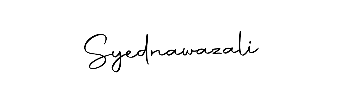Create a beautiful signature design for name Syednawazali. With this signature (Autography-DOLnW) fonts, you can make a handwritten signature for free. Syednawazali signature style 10 images and pictures png