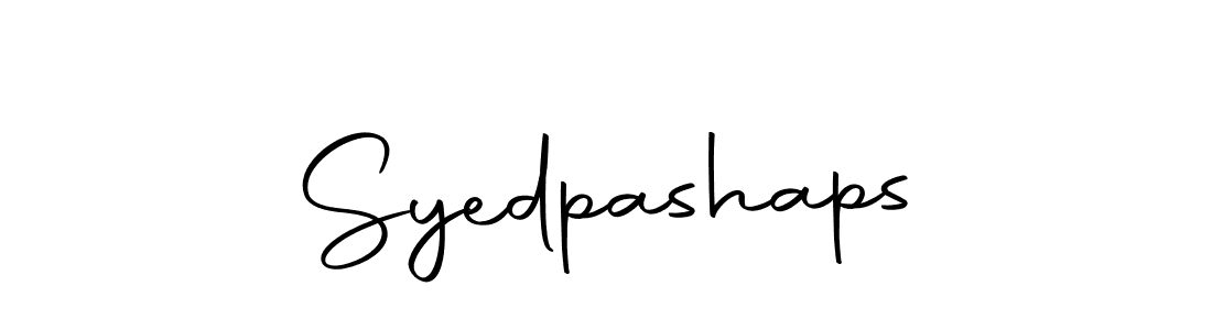 Use a signature maker to create a handwritten signature online. With this signature software, you can design (Autography-DOLnW) your own signature for name Syedpashaps. Syedpashaps signature style 10 images and pictures png