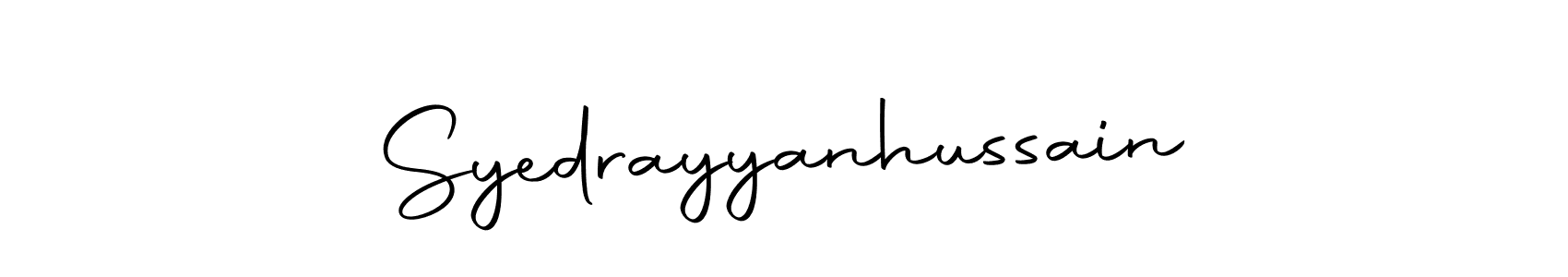Once you've used our free online signature maker to create your best signature Autography-DOLnW style, it's time to enjoy all of the benefits that Syedrayyanhussain name signing documents. Syedrayyanhussain signature style 10 images and pictures png