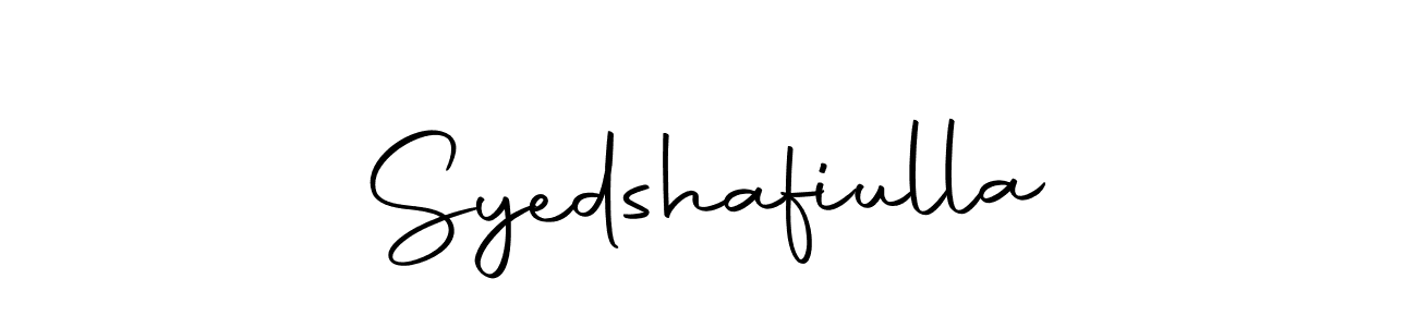 Use a signature maker to create a handwritten signature online. With this signature software, you can design (Autography-DOLnW) your own signature for name Syedshafiulla. Syedshafiulla signature style 10 images and pictures png