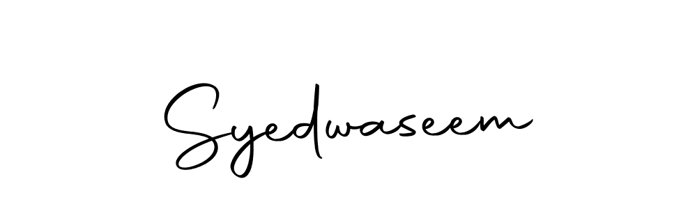 if you are searching for the best signature style for your name Syedwaseem. so please give up your signature search. here we have designed multiple signature styles  using Autography-DOLnW. Syedwaseem signature style 10 images and pictures png