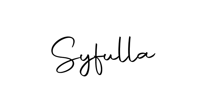 How to make Syfulla name signature. Use Autography-DOLnW style for creating short signs online. This is the latest handwritten sign. Syfulla signature style 10 images and pictures png