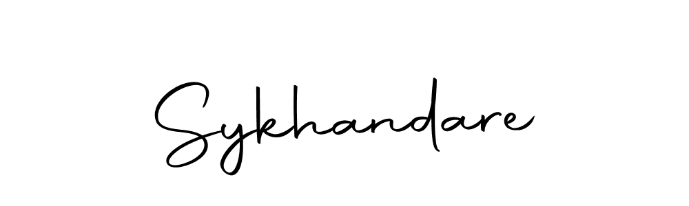 Design your own signature with our free online signature maker. With this signature software, you can create a handwritten (Autography-DOLnW) signature for name Sykhandare. Sykhandare signature style 10 images and pictures png