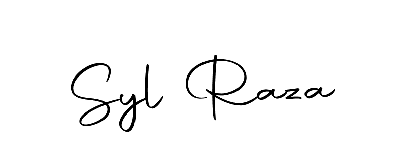 Make a beautiful signature design for name Syl Raza. Use this online signature maker to create a handwritten signature for free. Syl Raza signature style 10 images and pictures png