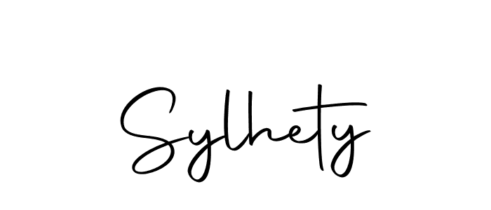 Make a beautiful signature design for name Sylhety. With this signature (Autography-DOLnW) style, you can create a handwritten signature for free. Sylhety signature style 10 images and pictures png