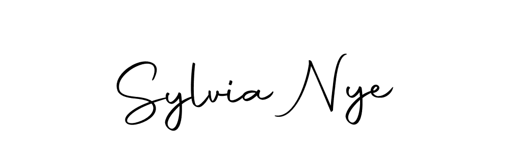 Sylvia Nye stylish signature style. Best Handwritten Sign (Autography-DOLnW) for my name. Handwritten Signature Collection Ideas for my name Sylvia Nye. Sylvia Nye signature style 10 images and pictures png