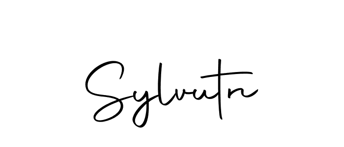 Design your own signature with our free online signature maker. With this signature software, you can create a handwritten (Autography-DOLnW) signature for name Sylvutn. Sylvutn signature style 10 images and pictures png