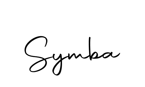 Use a signature maker to create a handwritten signature online. With this signature software, you can design (Autography-DOLnW) your own signature for name Symba. Symba signature style 10 images and pictures png