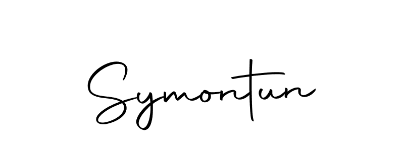 How to make Symontun name signature. Use Autography-DOLnW style for creating short signs online. This is the latest handwritten sign. Symontun signature style 10 images and pictures png