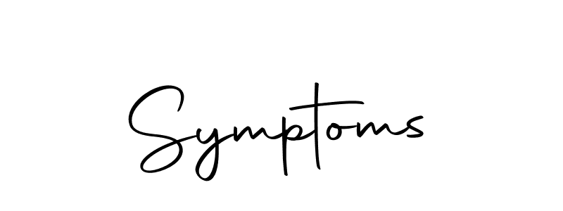 Similarly Autography-DOLnW is the best handwritten signature design. Signature creator online .You can use it as an online autograph creator for name Symptoms. Symptoms signature style 10 images and pictures png