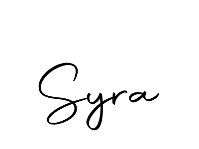 Syra stylish signature style. Best Handwritten Sign (Autography-DOLnW) for my name. Handwritten Signature Collection Ideas for my name Syra. Syra signature style 10 images and pictures png