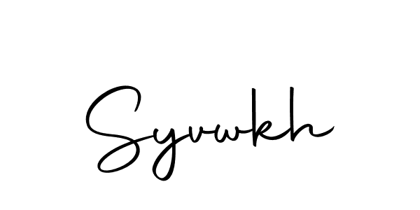 if you are searching for the best signature style for your name Syvwkh. so please give up your signature search. here we have designed multiple signature styles  using Autography-DOLnW. Syvwkh signature style 10 images and pictures png