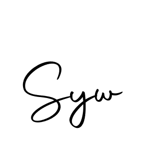 How to Draw Syw signature style? Autography-DOLnW is a latest design signature styles for name Syw. Syw signature style 10 images and pictures png
