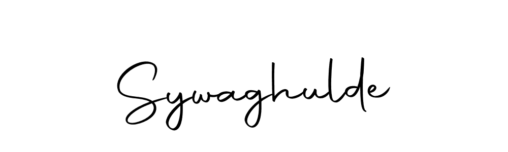 Make a beautiful signature design for name Sywaghulde. With this signature (Autography-DOLnW) style, you can create a handwritten signature for free. Sywaghulde signature style 10 images and pictures png