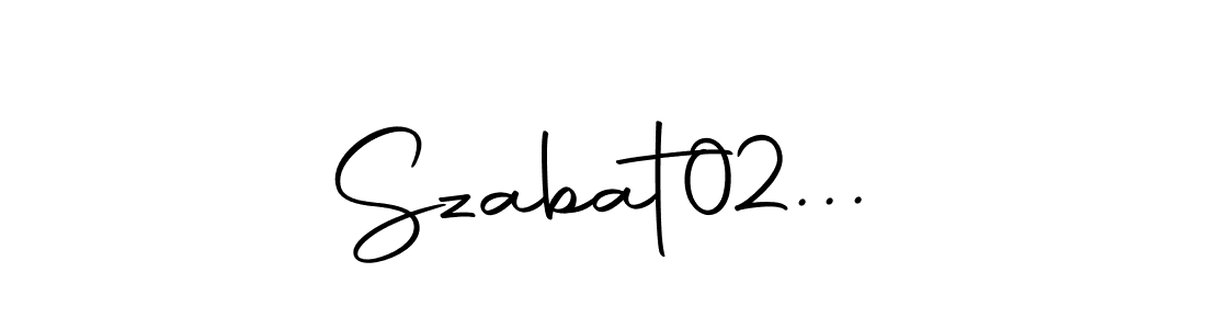 Make a beautiful signature design for name Szabat02.... Use this online signature maker to create a handwritten signature for free. Szabat02... signature style 10 images and pictures png