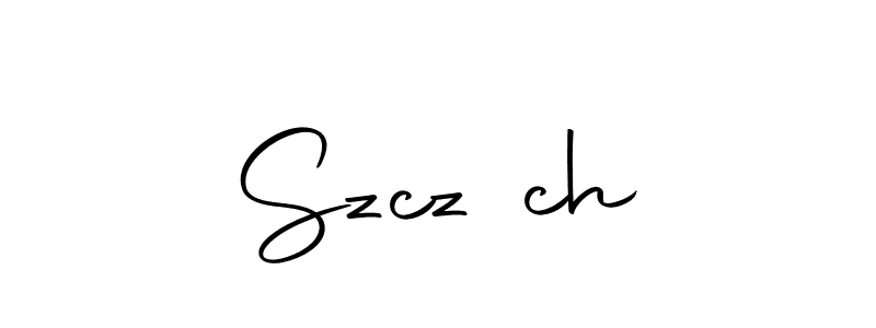 Szczęch stylish signature style. Best Handwritten Sign (Autography-DOLnW) for my name. Handwritten Signature Collection Ideas for my name Szczęch. Szczęch signature style 10 images and pictures png