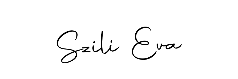 How to make Szili Eva signature? Autography-DOLnW is a professional autograph style. Create handwritten signature for Szili Eva name. Szili Eva signature style 10 images and pictures png
