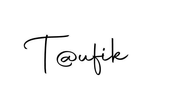 How to make T@ufik signature? Autography-DOLnW is a professional autograph style. Create handwritten signature for T@ufik name. T@ufik signature style 10 images and pictures png