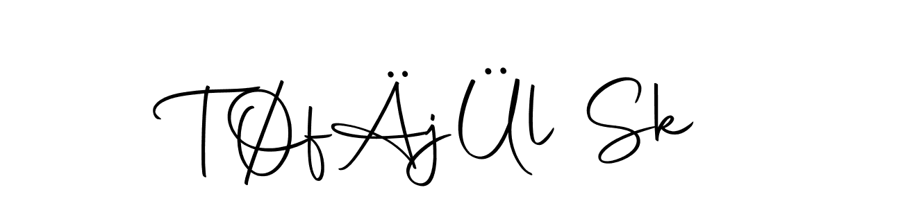 How to Draw TØfÄjÜl Sk signature style? Autography-DOLnW is a latest design signature styles for name TØfÄjÜl Sk. TØfÄjÜl Sk signature style 10 images and pictures png