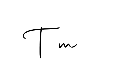 if you are searching for the best signature style for your name T�m. so please give up your signature search. here we have designed multiple signature styles  using Autography-DOLnW. T�m signature style 10 images and pictures png