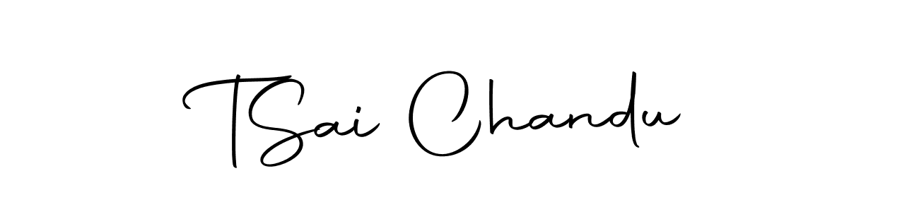 The best way (Autography-DOLnW) to make a short signature is to pick only two or three words in your name. The name T  Sai Chandu include a total of six letters. For converting this name. T  Sai Chandu signature style 10 images and pictures png