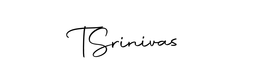 You should practise on your own different ways (Autography-DOLnW) to write your name (T  Srinivas) in signature. don't let someone else do it for you. T  Srinivas signature style 10 images and pictures png
