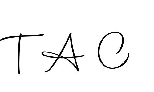 Similarly Autography-DOLnW is the best handwritten signature design. Signature creator online .You can use it as an online autograph creator for name T A C. T A C signature style 10 images and pictures png