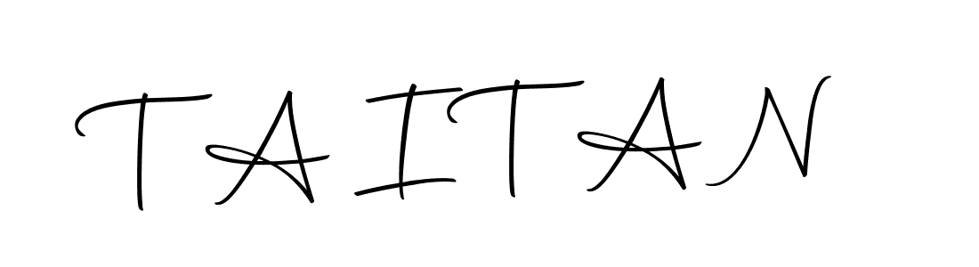 Make a beautiful signature design for name T A I T A N. With this signature (Autography-DOLnW) style, you can create a handwritten signature for free. T A I T A N signature style 10 images and pictures png