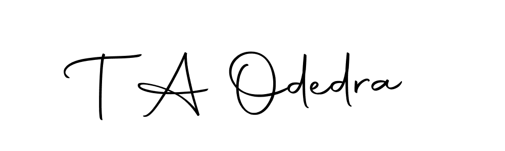 How to Draw T A Odedra signature style? Autography-DOLnW is a latest design signature styles for name T A Odedra. T A Odedra signature style 10 images and pictures png