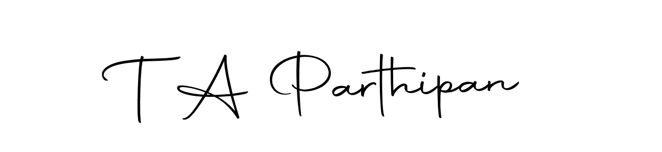 Similarly Autography-DOLnW is the best handwritten signature design. Signature creator online .You can use it as an online autograph creator for name T A Parthipan. T A Parthipan signature style 10 images and pictures png