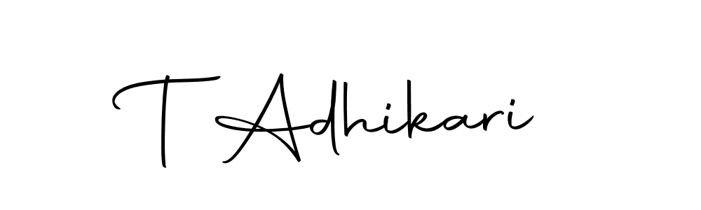 Check out images of Autograph of T Adhikari name. Actor T Adhikari Signature Style. Autography-DOLnW is a professional sign style online. T Adhikari signature style 10 images and pictures png