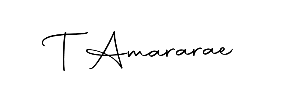 How to make T Amararae name signature. Use Autography-DOLnW style for creating short signs online. This is the latest handwritten sign. T Amararae signature style 10 images and pictures png