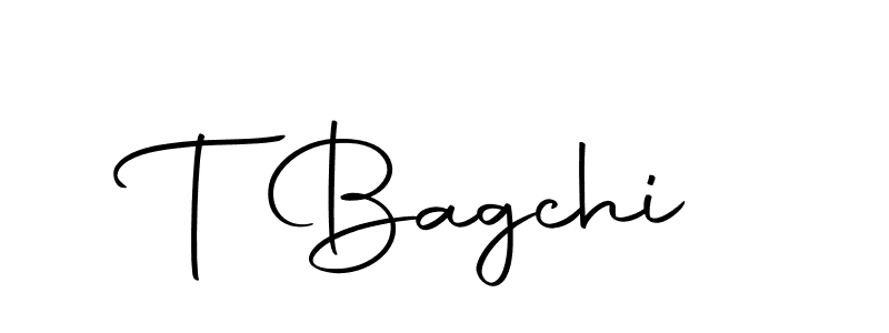 The best way (Autography-DOLnW) to make a short signature is to pick only two or three words in your name. The name T Bagchi include a total of six letters. For converting this name. T Bagchi signature style 10 images and pictures png