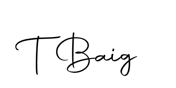 It looks lik you need a new signature style for name T Baig. Design unique handwritten (Autography-DOLnW) signature with our free signature maker in just a few clicks. T Baig signature style 10 images and pictures png