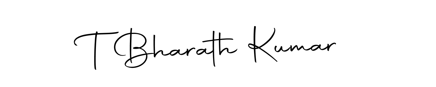 Use a signature maker to create a handwritten signature online. With this signature software, you can design (Autography-DOLnW) your own signature for name T Bharath Kumar. T Bharath Kumar signature style 10 images and pictures png
