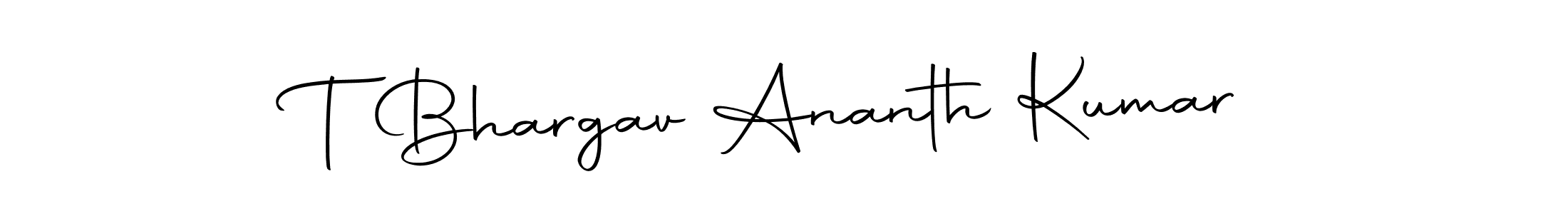 How to make T Bhargav Ananth Kumar signature? Autography-DOLnW is a professional autograph style. Create handwritten signature for T Bhargav Ananth Kumar name. T Bhargav Ananth Kumar signature style 10 images and pictures png