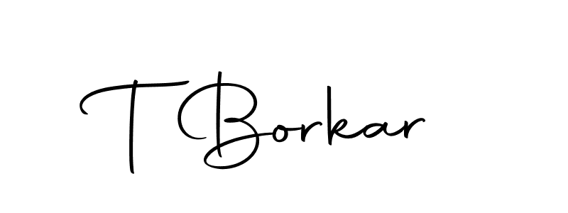 Similarly Autography-DOLnW is the best handwritten signature design. Signature creator online .You can use it as an online autograph creator for name T Borkar. T Borkar signature style 10 images and pictures png