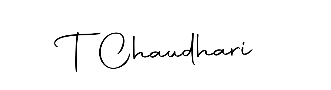 The best way (Autography-DOLnW) to make a short signature is to pick only two or three words in your name. The name T Chaudhari include a total of six letters. For converting this name. T Chaudhari signature style 10 images and pictures png