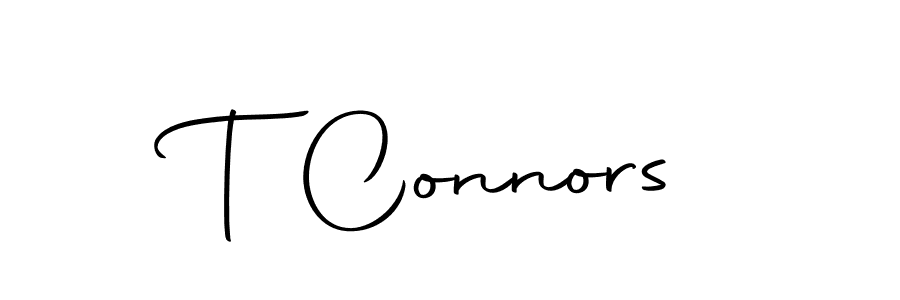 How to make T Connors signature? Autography-DOLnW is a professional autograph style. Create handwritten signature for T Connors name. T Connors signature style 10 images and pictures png