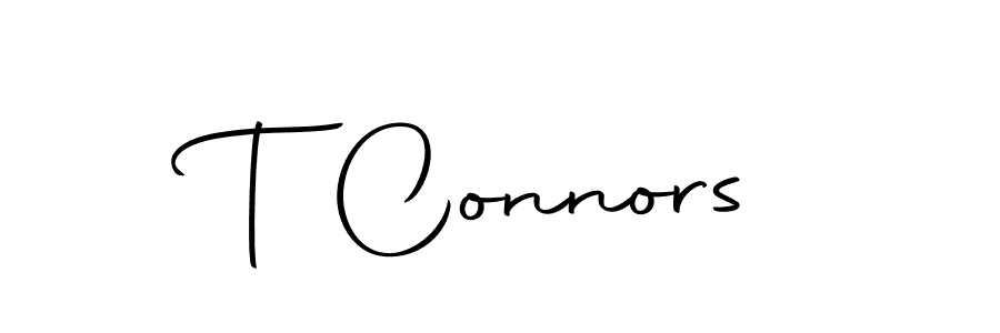 Also we have T Connors name is the best signature style. Create professional handwritten signature collection using Autography-DOLnW autograph style. T Connors signature style 10 images and pictures png